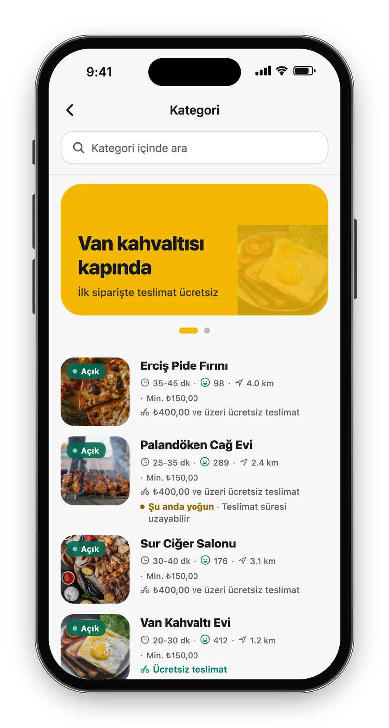 Eymoon customers screen