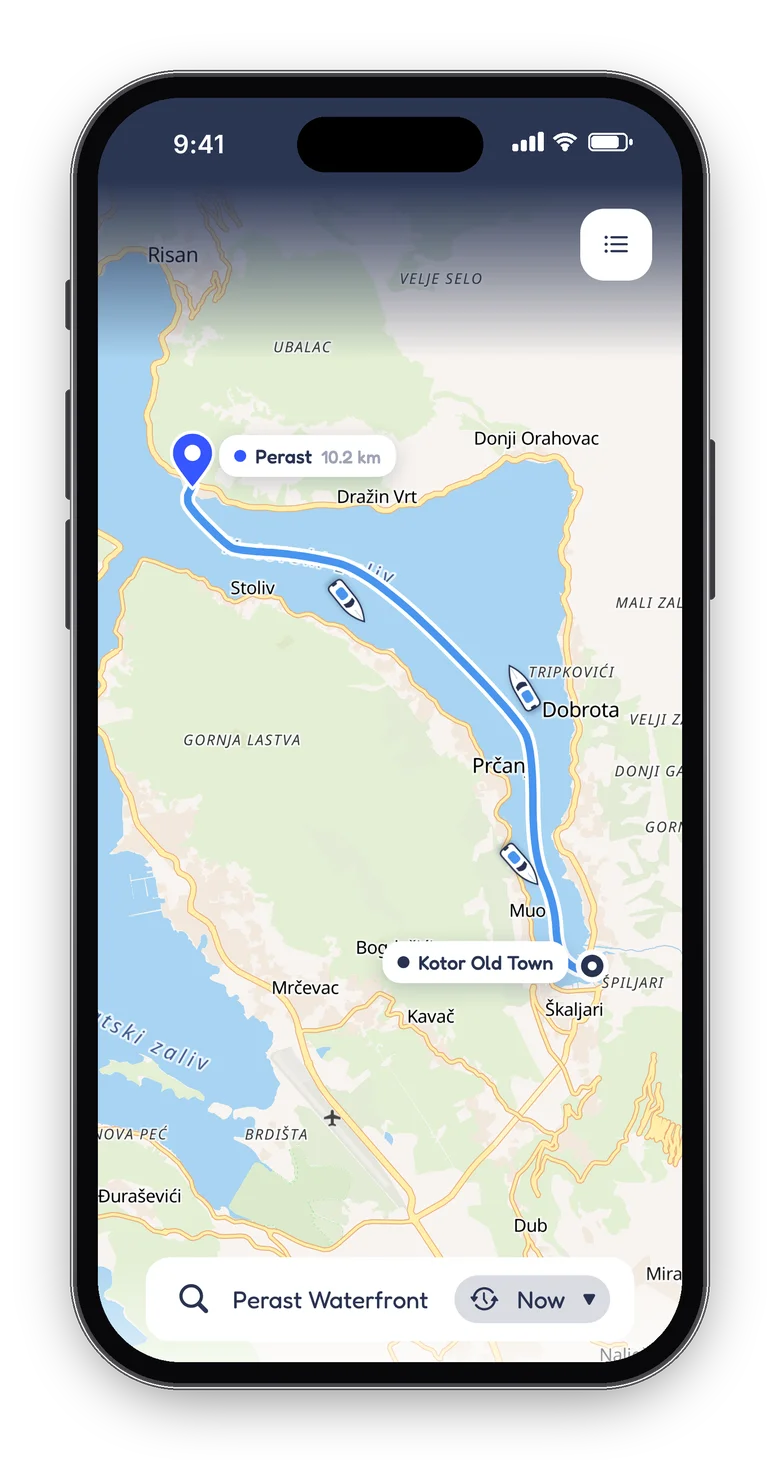 SeaPeedy: live map